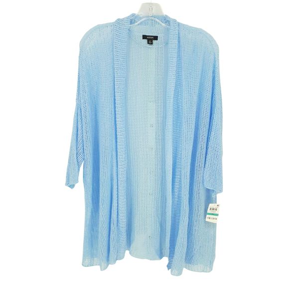 Alfani Sweaters - Alfani Open Front Kimono Cardigan 2X